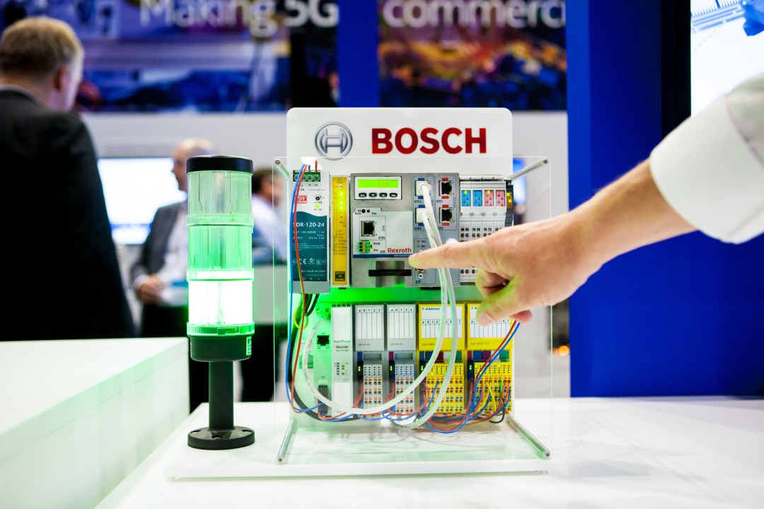 5G demonstrator made by Bosch